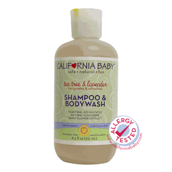 Image of California Baby® Tea Tree & Lavender™ Shampoo & Bodywash