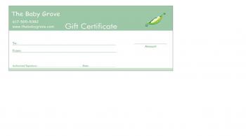 Image of $5.00 Gift Certificate